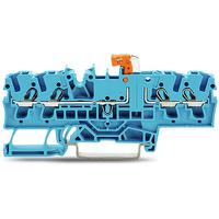 2002-1874 WAGO  TOPJOB S Series Blue, 2.5mm², 1-Level, Push In Termination, ATEX, CSA, IECEx