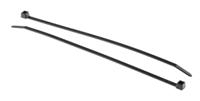 111-05060-t80r-pa66w-bk HellermannTyton Cable Tie, Inside Serrated, 205mm x 4.7 mm, Black Polyamide 6.6 (PA66), Pk-100