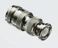 j01008a0011 Telegartner Straight RF Adapter BNC Plug to TNC Plug