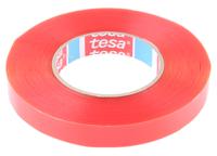 04967-00011-06 Tesa  Transparent Double Sided Plastic Tape, 0.160mm Thick, 13,4 N/cm, PET Backing, 19mm x 50m