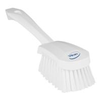 41985 Vikan White Hand Brush for General Cleaning, Glass