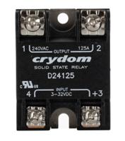 d24125 Sensata Crydom SERIES 1 Series Solid State Relay, 125 A rms Load, Surface Mount, 280 V rms Load, 32 V Control
