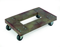 389-0014 RS PRO Plastic Dolly, 350kg Load, 405mm W x 610mm L x 125mm H