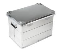 914-4086 RS PRO Waterproof Metal Equipment case, 410 x 580 x 385mm