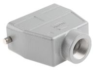 09300160440 HARTING Han B Heavy Duty Power Connector Hood, PG21 Thread, Top Entry