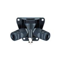 csi-068104wk PREVOST Composite Body Female Wall Bracket With Safety Quick Connect Couplings, G 3/4 Female Female Thread