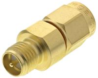 j01155r0085 Telegartner Straight 50Ω RF Adapter SMA Plug to R-SMA Socket 6GHz