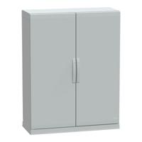 nsyplaz12104g PanelSeT Series Fibreglass Reinforced Polyester Double-Door-Door Floor Standing Enclosure, Double Door Door, IP54, 1250