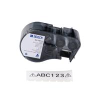 177006 Brady B-423 Black on White Black Print Label Roll, 25.4mm Width, 1Per Pack Qty