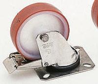 21136-fr LAG Braked Swivel Castor Wheel, 250kg Capacity, 150mm Wheel