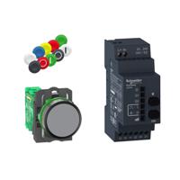 xb5rfa02 Schneider Electric Harmony XB5R Series Push Button Transmitter, Push-Push, Panel Mount, 22mm Cutout, Green LED, 240V