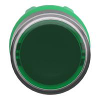 zb5aa38 Schneider Electric Harmony XB5 Series Green Spring Return Push Button Head, 22mm Cutout, IP66, IP67, IP69K