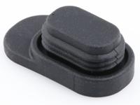 2204230004 Molex Weather Cap for use with Squba 1.8 Sealed Single Row Receptacle Assemblies, Squba 3.6 Sealed Single Row