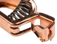 bu-21cpn Mueller Electric Crocodile Clip, Copper Contact, 100A