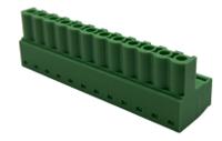 hrfe-12005v Conex-It, 5.08mm Pitch, HRFE, 12 Way, Right Angle, Pluggable Terminal Block, Plug, Cable Mount, Screw Termination,