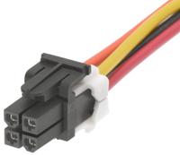 45135-0410 Molex 4 Way Female Mini-Fit TPA2 to 4 Way Female Mini-Fit TPA2 Wire to Board Cable, 1m