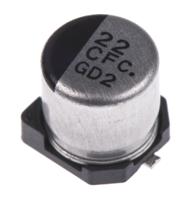 eeefc1c220r Panasonic 22μF Aluminium Electrolytic Capacitor 16V dc, Surface Mount - EEEFC1C220R