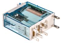 465290240074 Finder Plug In Relay, 24V dc Coil, 8A Switching Current, DPDT