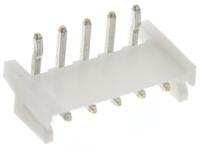 s5b-eh-lf-sn JST EH Series Right Angle Through Hole PCB Header, 5 Contact(s), 2.5 mm Pitch, 1 Row, Shrouded