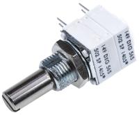 14920f0gjsx13502ka Vishay 149 5kΩ Rotary Potentiometer 2-Gang, Panel Mount (Through Hole), 14920F0GJSX13502KA