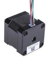 892-8732 RS PRO Hybrid, Permanent Magnet Stepper Motor, 0.36Nm Torque, 2.8 V, 1.8°, 42.3 x 42.3mm Frame, 5mm Shaft