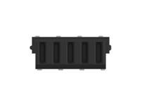 214549-e ERNI ERNI MicroSpeed Power Module Series Vertical Board Housing, 5 Contact(s), 2 mm Pitch, 1 Row, Shrouded