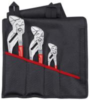 00-19-55-s7 Knipex 00 19 55 S7 3-Piece Plier Set, Angled Tip, 150 mm, 250 And 300 mm Overall