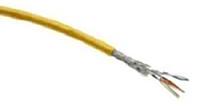 09456000600 HARTING, 100m Cat6, Yellow, S/FTP Shielded, Unterminated PUR Sheath