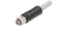 1205000201 Molex Female 5 way M12 to Cordset, 2 m