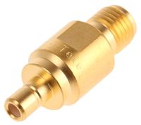 j01155a0051 Telegartner Straight RF Adapter SMA Socket to SMB Plug