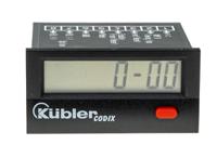 6134012850 Kubler CODIX 134 Timer, 8 Digit LCD, 0 → 0.7 V dc