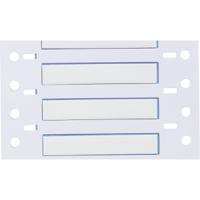 032144 Brady Flame Retardant Polyolefin White Cable Sleeve, 8.51mm Diameter, 50.8mm Length, PermaSleeve Series