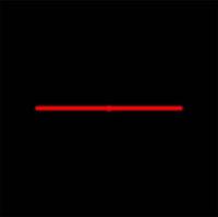 1125-375-000 Global Laser 18° fan angle Line shape Moulded Multi Rod Laser Lens, Exit aperture 5mm