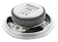 k-50-8-ohm Visaton 50mm dia 2W nom Full Range Speaker Driver, 8Ω, 250 Hz → 10 kHz
