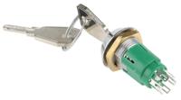irl-5-m-s-2-rs Lorlin Key Switch, DPDT, 1 A @ 24 V dc 2-Way Common-Key