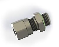 231-2740 RS PRO 69485 Series Straight Fitting, BSP 1/8 Male to Push In 8 mm, Threaded-to-Tube Connection Style
