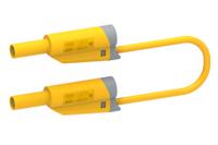 2217600v-50j Electro PJP Test lead, 36A, 600V, Yellow, 50cm Lead Length