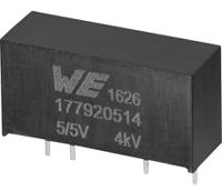 177920514 Wurth Elektronik , 1-Channel, Isolated, Un-Regulated DC-DC Converter, 0mA 7-Pin, SIP