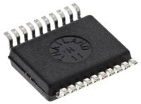 mcp3911a0-ess MCP3911A0-E/SS,Analogue Front End IC, 2-Channel 24 bit, 125ksps SPI, 20-Pin SSOP