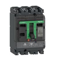 c10f3tm080 Schneider Electric, ComPacT MCCB 3P 80A, Fixed Mount