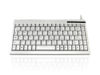 kybac595-ps2 Ceratech KYBAC595-PS2 Wired PS/2 Compact Keyboard, QWERTY (French), White