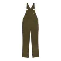 dk0a4xupd261 Dickies Green Reusable Bib & Brace, L