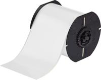b30c-4000-7569-wt Brady B-7569 Vinyl White Label Roll, 1 Roll Qty