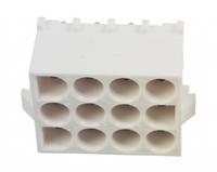 350713-1 TE Connectivity Universal MATE-N-LOK Series Straight Through Hole PCB Header, 12 Contact(s), 6.35 mm Pitch, 3 Row,