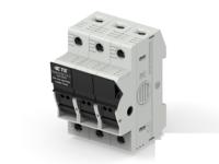 1snf100035r0000 TE Connectivity 30A Fuse Holder for 10 x 38mm Fuse, 3P, 600V