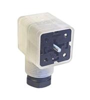 933802112-gdml-2009-rc-230-1 Hirschmann GDML 2P+E DIN 43650 A, Female Solenoid Valve Connector with Indicator Light, 250 V ac/dc Voltage