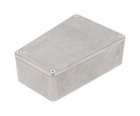 1590trpb Hammond 1590 Series Natural Die Cast Aluminium Enclosure, IP54, Natural Lid, 112 x 78.96 x 39.2mm