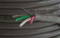2414c-sl005 Alpha Wire Alpha Essentials Communication & Control Control Cable, 4 Cores, 0.56 mm² 20 AWG, Screened, 30 m, Grey