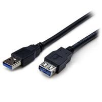 usb3sext2mbk StarTech.com USB 3.0, Male USB A to Female USB A, 5Gbps, 2m