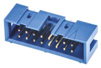 2-1761603-6 TE Connectivity AMP-LATCH Series Straight Through Hole PCB Header, 16 Contact(s), 2.54 mm Pitch, 2 Row, Shrouded